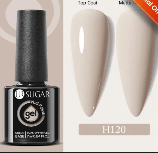 Ur sugar uv gel lak 7 ml.