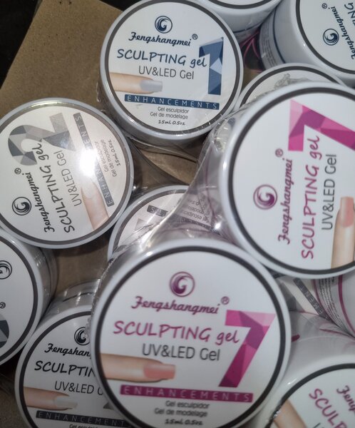 Sculpting gel 15 ml clear ,white,nude