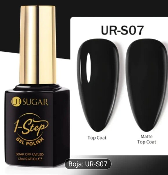 Sugar 1 Step 3u1 gel lak 12 ml.
