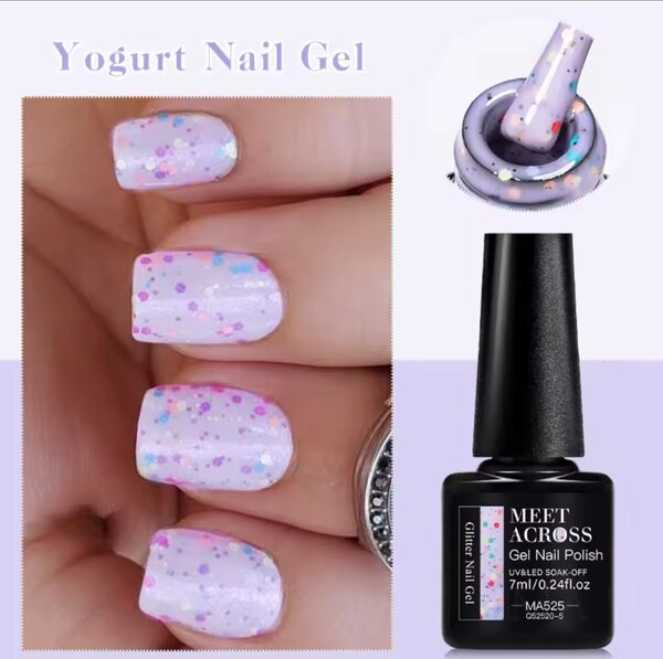 Meet across jogurt gel lak