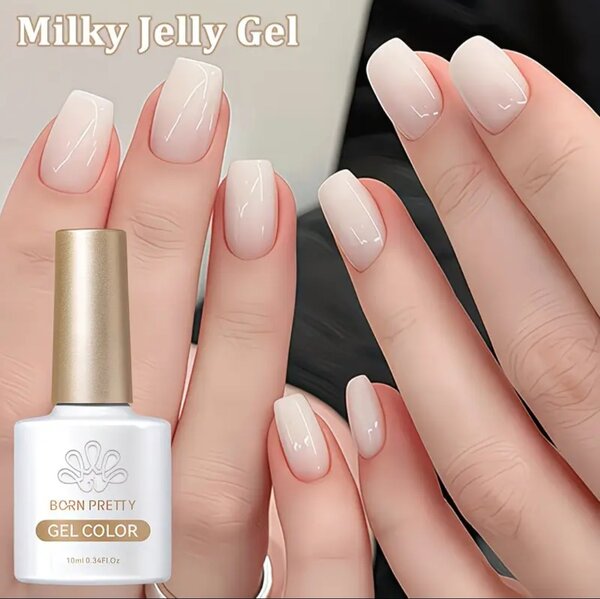 Born pretty milky uv gel lak 7.5 ml.