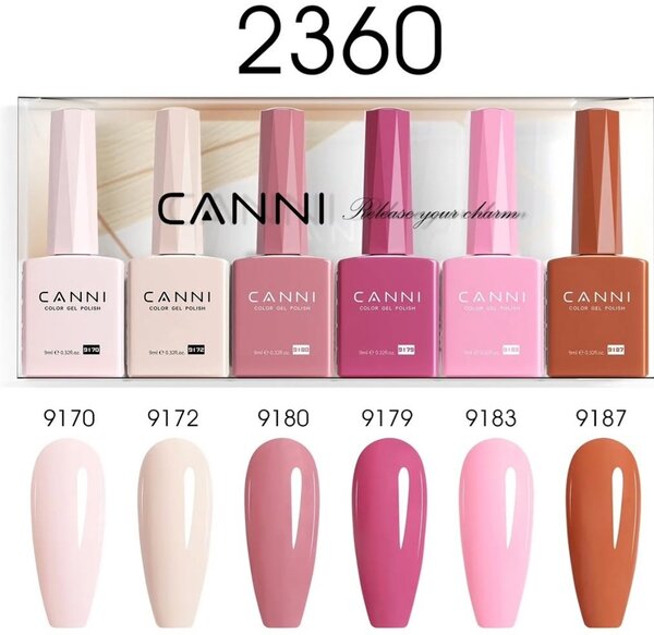 Canni hema free set 6 komada