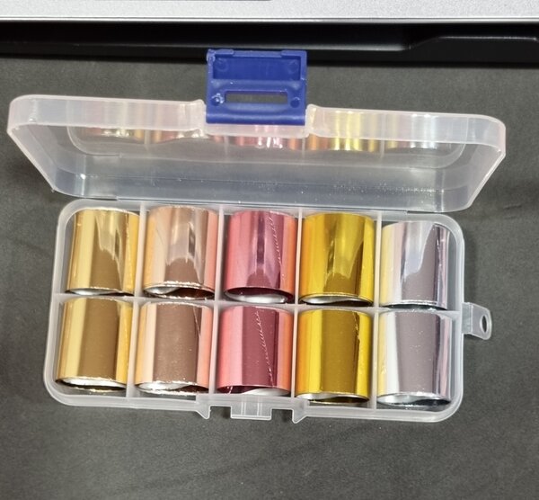 Transfer folije za nokte miks 10/1