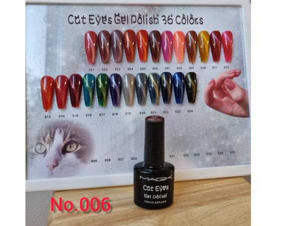 Magk cat eye magnetni gel lak 10 ml+magnet