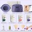 Set topilica +vosak ,+ spatule ,+ tecnosti za pre i posle po 60 ml.