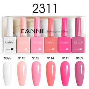 CANNI uv gel set 6 /1  9ml.