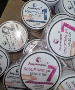 Sculpting gel 15 ml clear ,white,nude