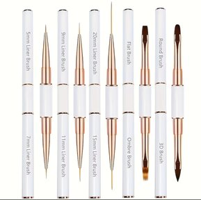 Cetkice dvostrane 5/1 za nail art 