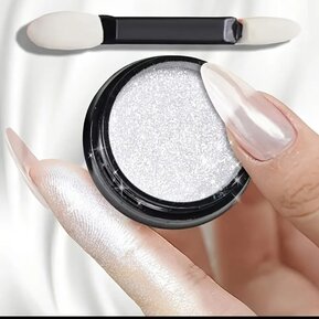 Hrom prah za nokte beserno beli