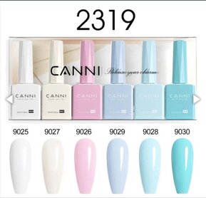 CANNI set gel lak 6/1 od 9 ml