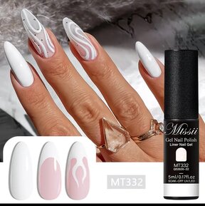 Missii liner uv gel beli za ctanje 5ml.