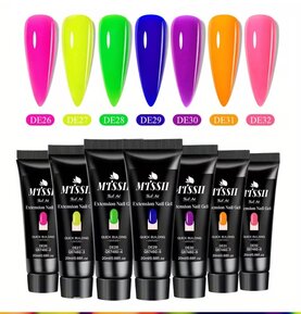 Missii set extension nail gel 7 komada