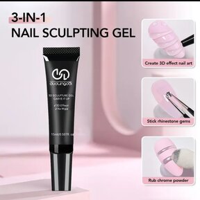 Sculpting nail gel za modeliranje 3D efekat 15 ml.